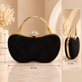کیف دستی مجلسی دخترانه مدل قلبی سوئیت